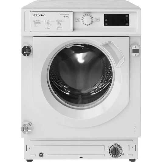 Hotpoint BI WDHG 861484 UK Integrated Washer Dryer 8+6kg 1400rpm White
