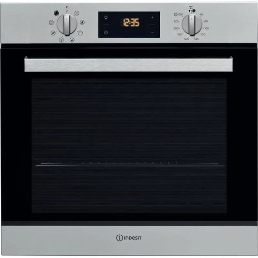 Indesit IFW 6540 P IX Built In Electric Self Cleaning Oven Inox