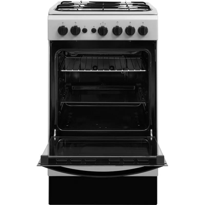 Indesit IS5G1PMSS/UK Gas Freestanding Cooker Silver