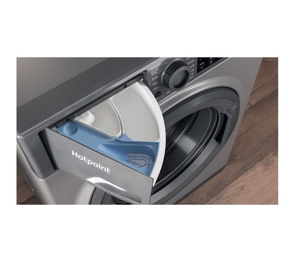 Hotpoint NSWR 845C GK UK N 8 kg 1400 Spin Washing Machine - Graphite