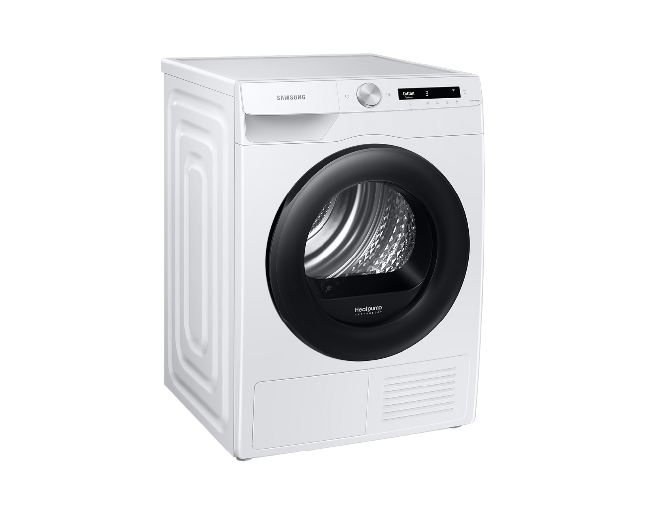 Samsung 9kg Tumble Dryer DV90T5240AW/S1 Series 5+ with OptimalDry™, Heat Pump Tumble Dryer, 9kg