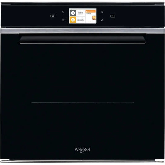 Whirlpool W11I OM1 4MS2 H Electric Self Cleaning Built In Oven Black