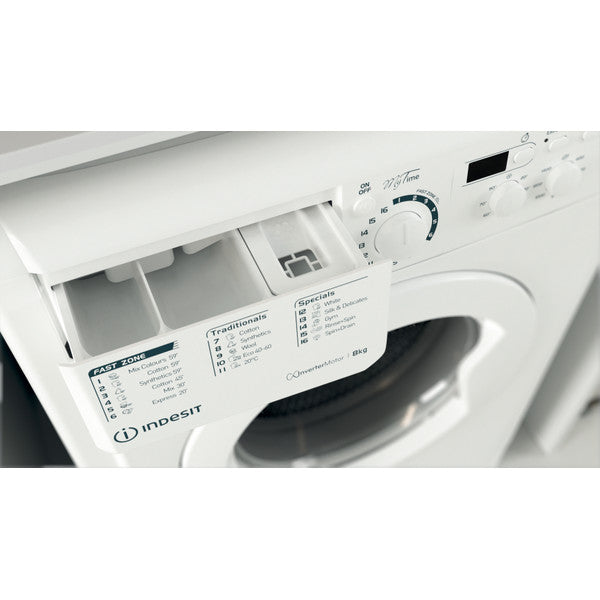 Freestanding front loading washing machine: 8,0kg - EWD 81483 W UK N