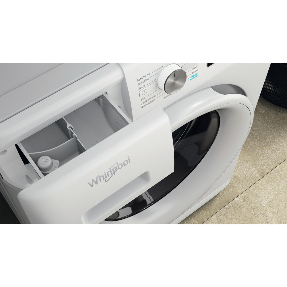 Whirlpool freestanding front loading washing machine: 7,0kg - FFB 7458 WV UK