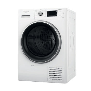 Whirlpool Heat Pump Tumble Dryer: Freestanding, 9.0kg - FFT M22 9X2B UK