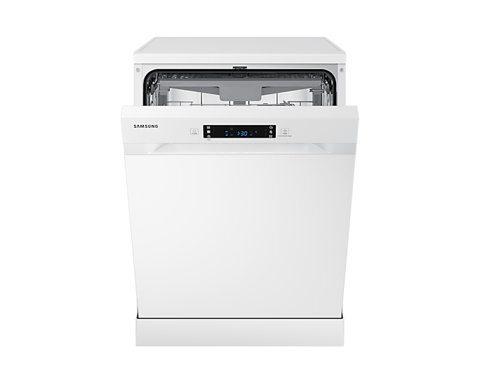 Samsung Series 7 DW60CG550FWQEU Freestanding 60cm Dishwasher, 14 Place Settings, White