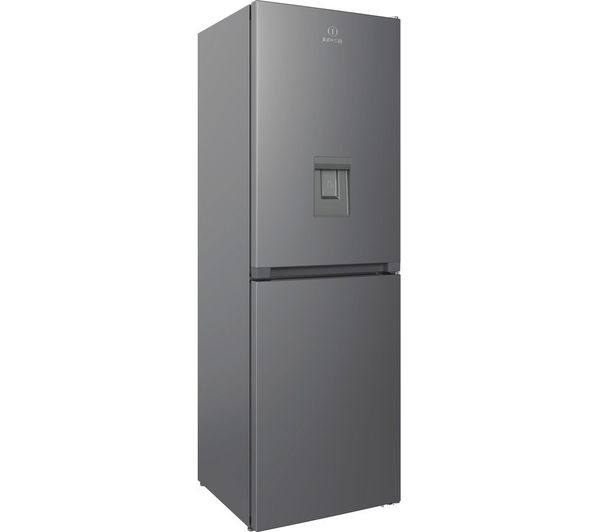 Indesit IBTNF 60182 S AQ (UK) 50/50 Fridge Freezer - Silver