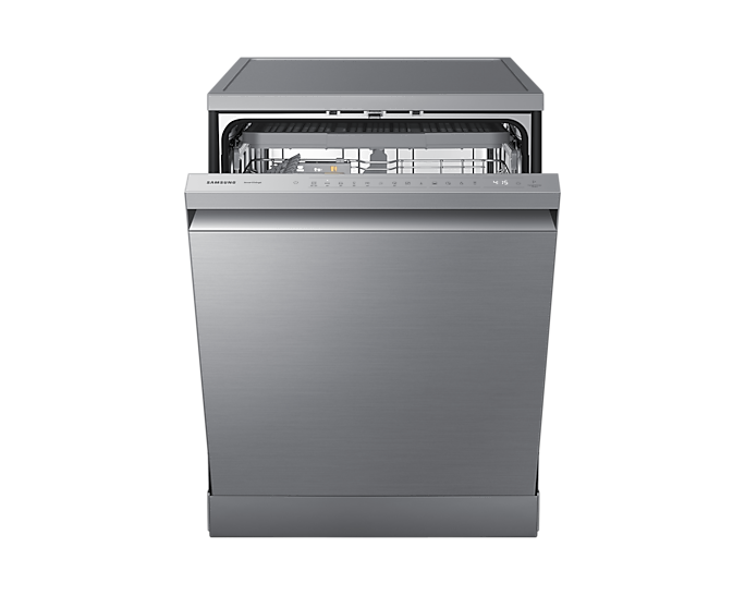 Samsung Series 11 DW60BG750FS/EU Freestanding 60cm Dishwasher with WaterJetClean, Auto Door & SmartThings, 14 Place Setting