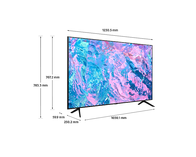 2023 55” CU7100 UHD 4K HDR Smart TV