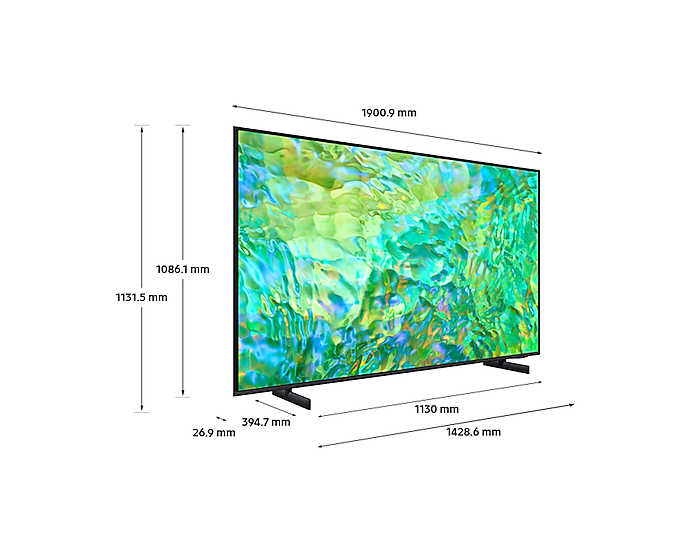 2023 85” CU8000 Crystal UHD 4K HDR Smart TV