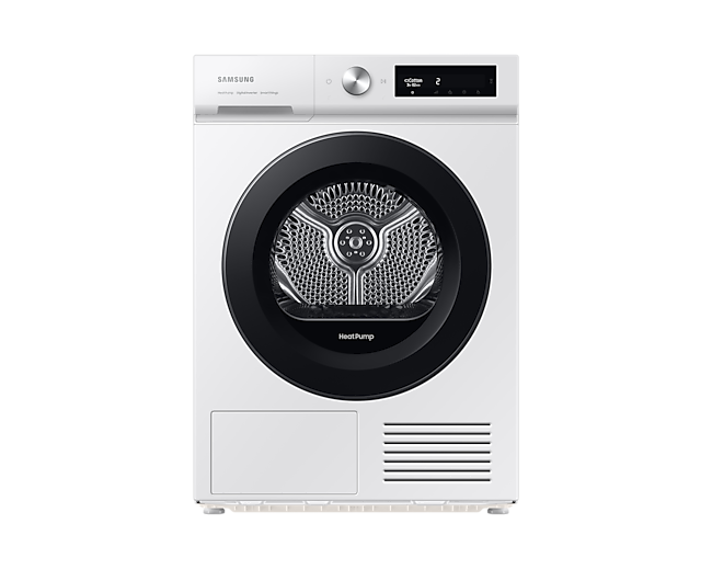 Samsung Bespoke AI™ Series 5+ DV90BB5245AWS1 with OptimalDry™, Heat Pump Tumble Dryer, 9kg