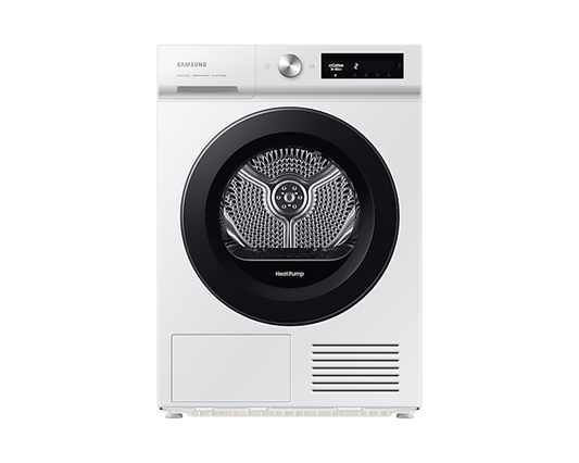 Samsung Bespoke AI™ Series 5+ DV90BB5245AWS1 with OptimalDry™, Heat Pump Tumble Dryer, 9kg