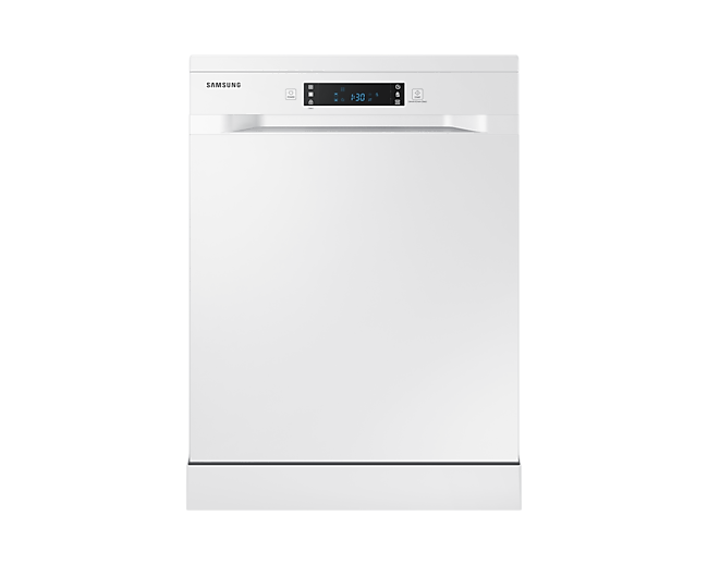 Samsung Series 7 DW60CG550FWQEU Freestanding 60cm Dishwasher, 14 Place Settings, White