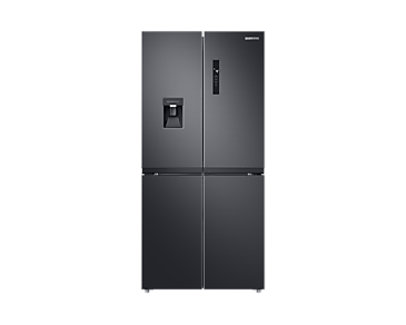 Samsung RF48A401EB4/EU French Style Fridge Freezer with Twin Cooling Plus - Gentle Black Matt