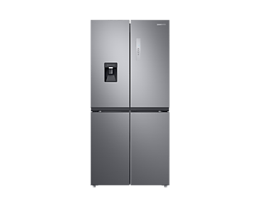 Samsung RF48A401EM9/EU French Style Fridge Freezer with Twin Cooling Plus - Gentle Silver Matt