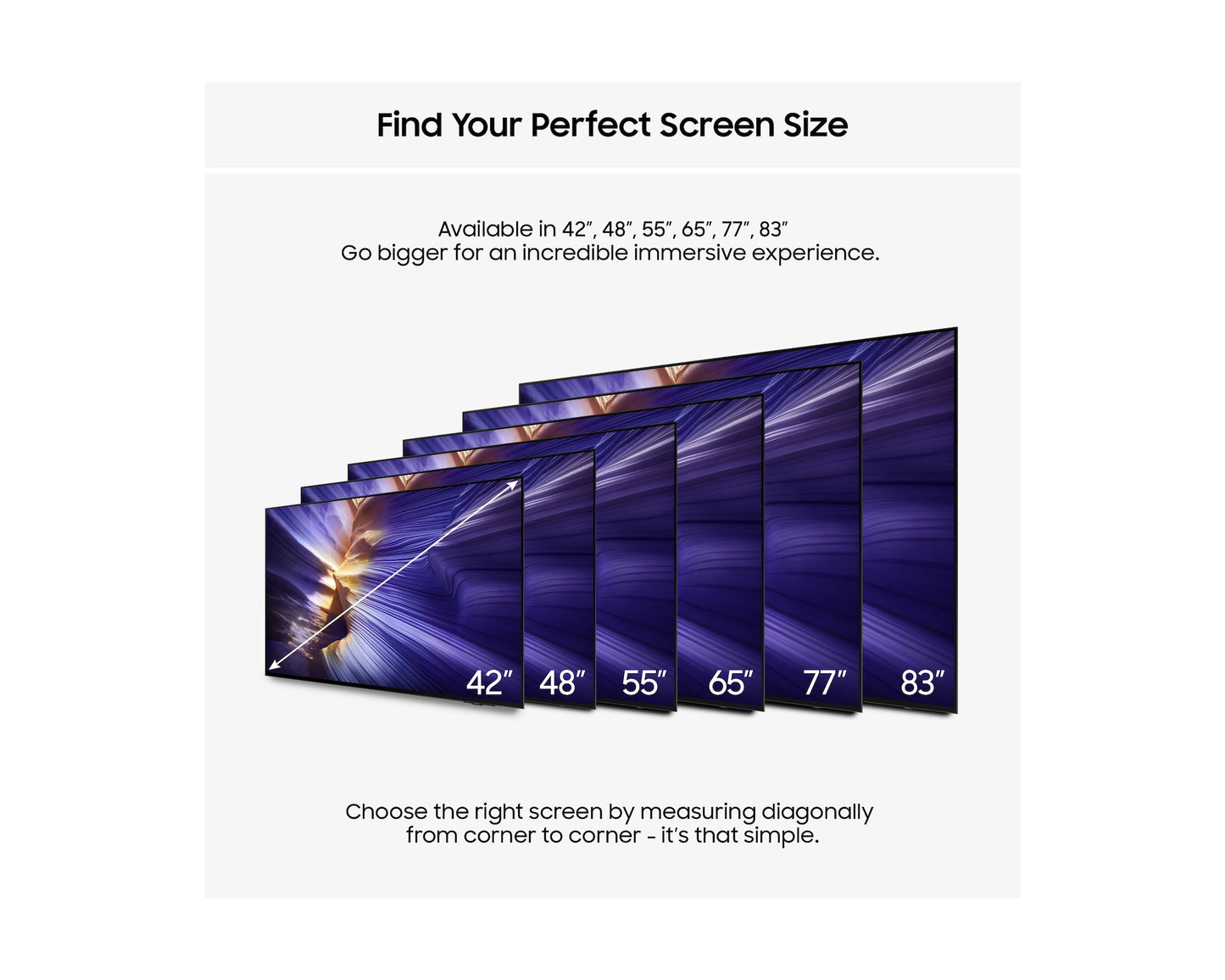 Samsung QE48S90FAEXXU 48" OLED S90F 4K Vision AI Smart TV (2025)