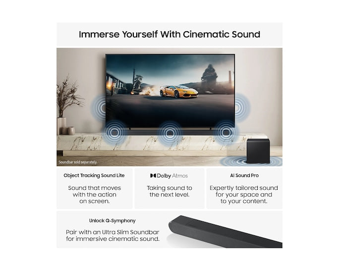 Samsung QE65S85FAEXXU 65" OLED S85F 4K Vision AI Smart TV (2025)