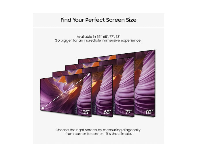 Samsung QE77S85FAEXXU 77" OLED S85F 4K Vision AI Smart TV (2025)