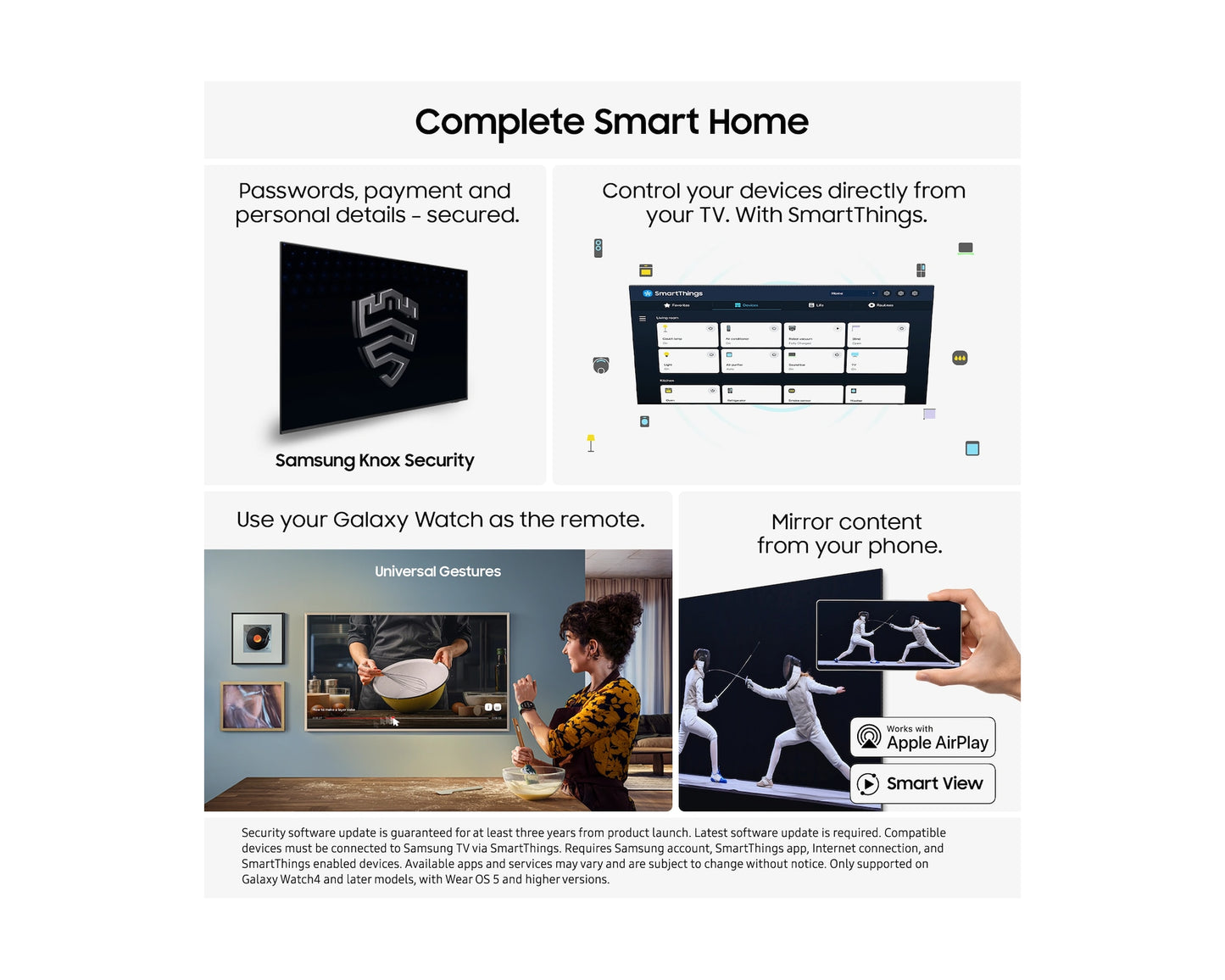 Samsung QE77S85FAEXXU 77" OLED S85F 4K Vision AI Smart TV (2025)