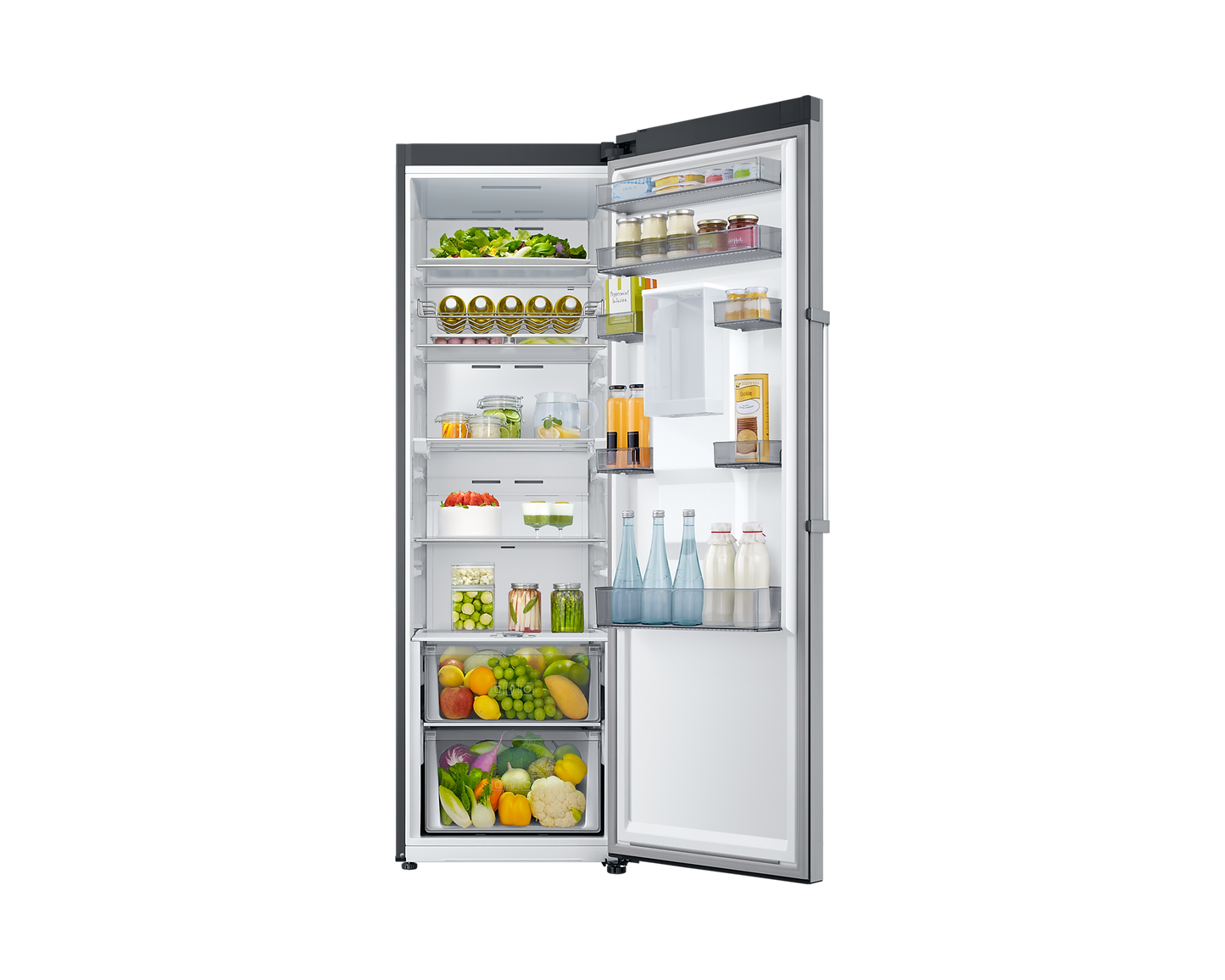 Samsung RR39C7DJ5S9/EU Tall One Door Fridge with Wi-Fi Embedded & SmartThings - Refined Inox