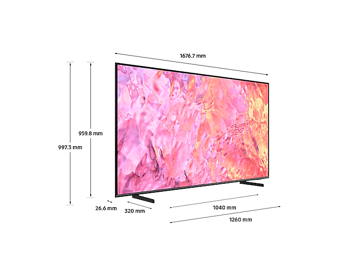 2023 75” Q65C QLED 4K HDR Smart TV