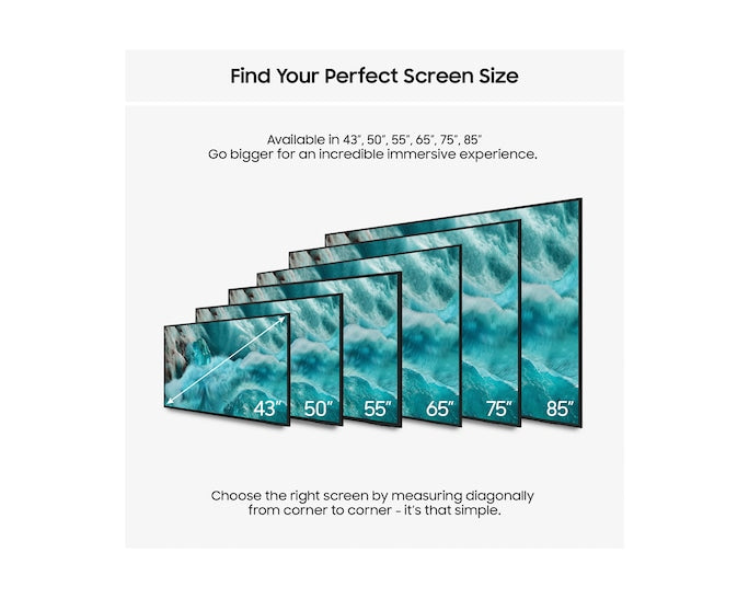 Samsung 85" QLED Q7F2 4K Vision AI Smart TV (2025)