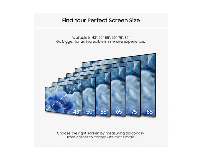 Samsung QE50Q8FAAUXXU 50" QLED Q8F 4K Vision AI Smart TV (2025)