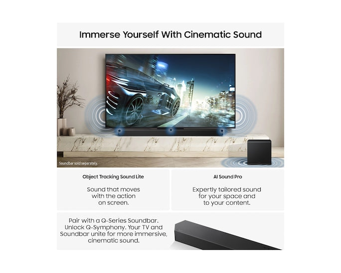 Samsung QE75QN1EFAUXXU 75" Neo QLED QN1EF 4K Vision AI Smart TV (2025)