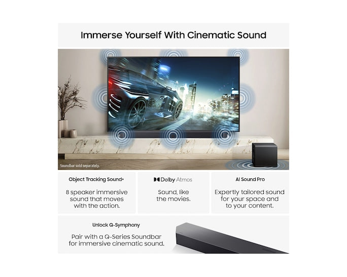 Samsung QE75QN900FTXXU 75" Neo QLED QN900F 8K Vision AI Smart TV (2025)