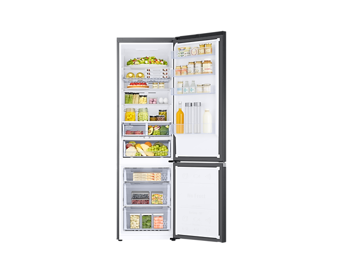 Samsung Series 5 RB38C605DB1/EU Classic Fridge Freezer with SpaceMax™ Technology - Black