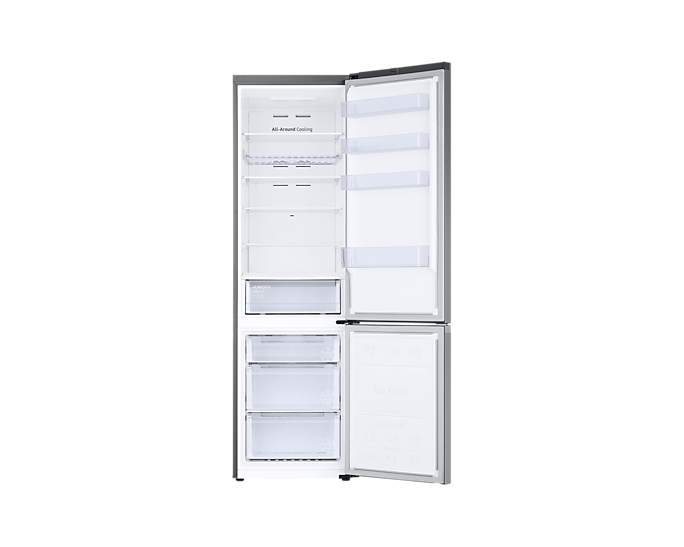 Samsung Series 5 RB38C602CS9/EU Classic Fridge Freezer with SpaceMax™ Technology - Matte Stainless