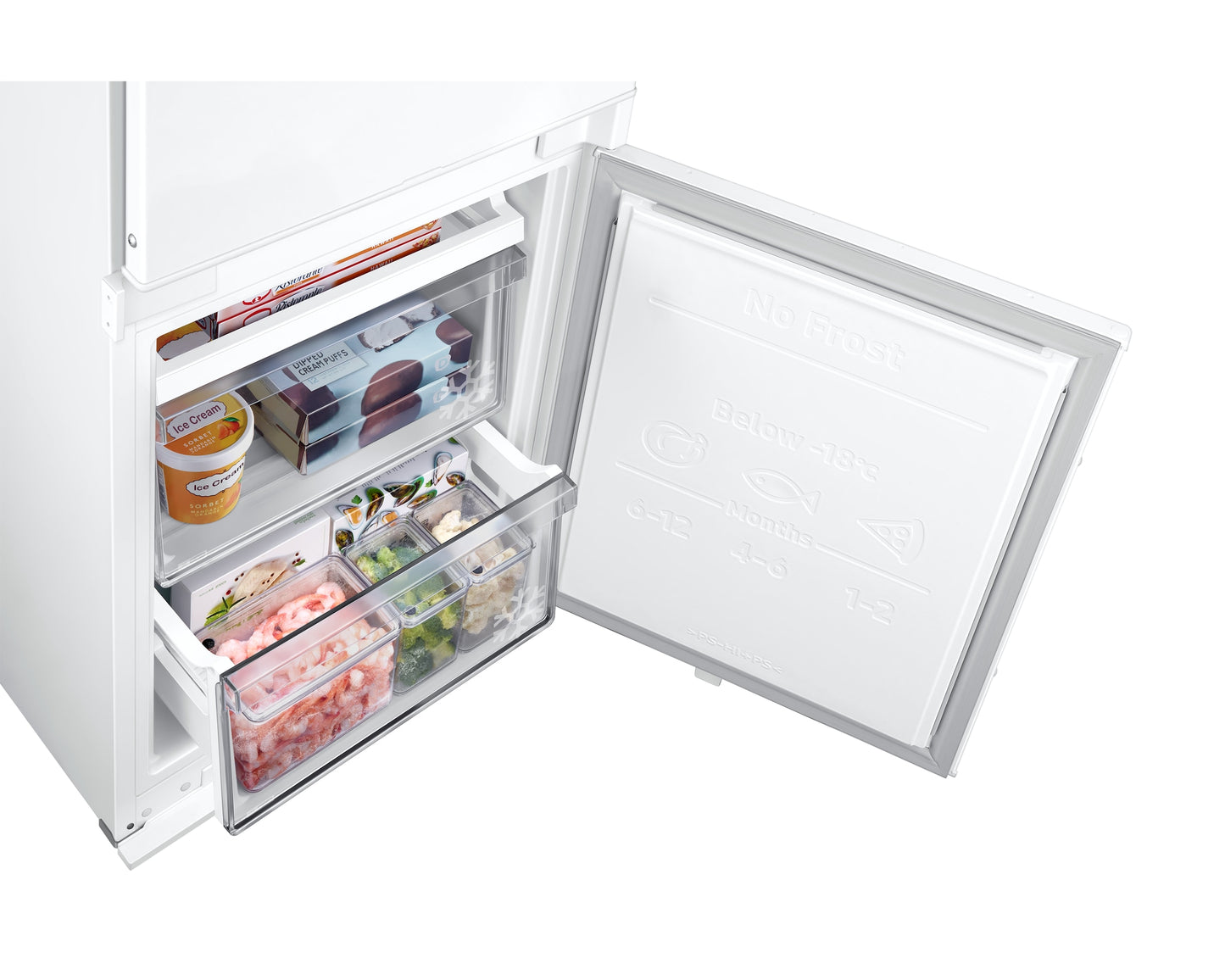 Samsung BRB80F26ACS0EU Integrated Fridge Freezer Series 7 SpaceMax 264L