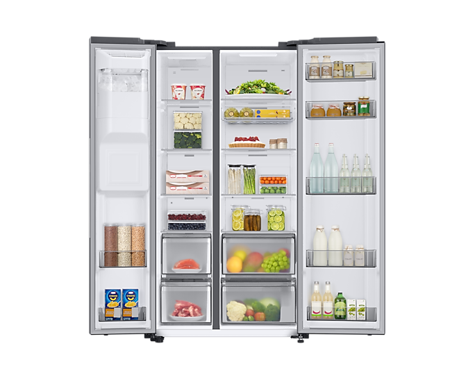 Samsung Series 7 RS68CG883DS9/EU American Style Fridge Freezer with SpaceMax™ Technology - Silver