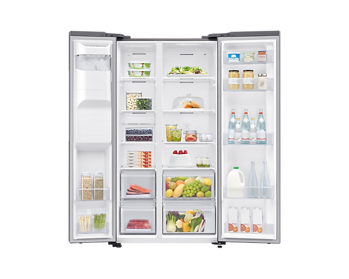 Samsung RS65DG5403S9EU American Style Fridge Freezer with SpaceMax™ Technology - Refined Inox