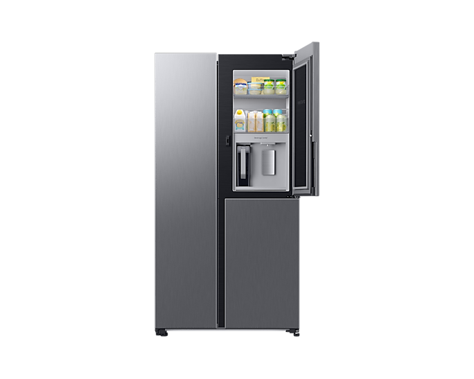 Samsung American Style Fridge Freezer with Beverage Center - Silver - RH69CG895DS9EU