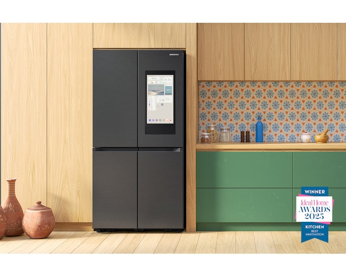 Samsung RF65DG9H0EB1EU Bespoke AI 4 Door French Door Refrigerator Family Hub 636L