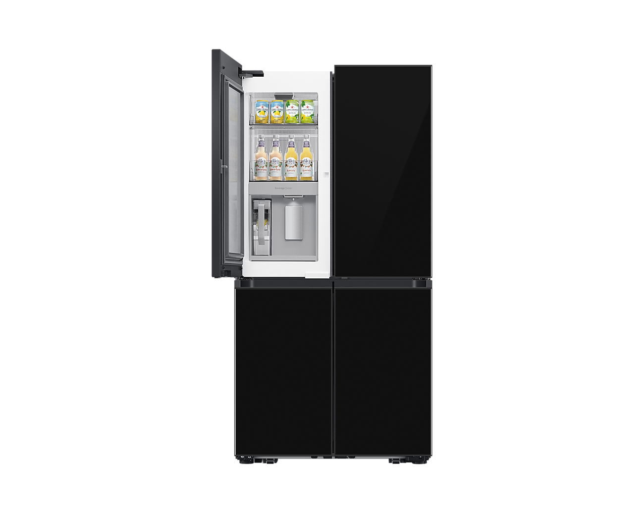 Samsung RF65DB970E22EU Bespoke See Thru Door French Style Smart Fridge Freezer - Clean Black