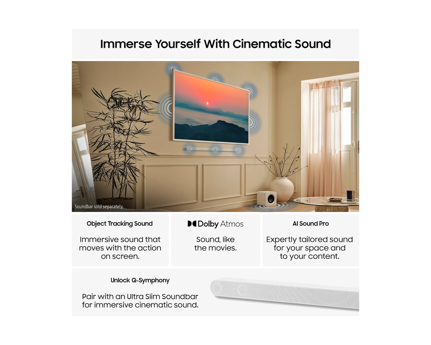 Samsung QE65LS03FWUXXU 65" The Frame Pro Neo QLED 4K Vision AI Smart TV (2025)