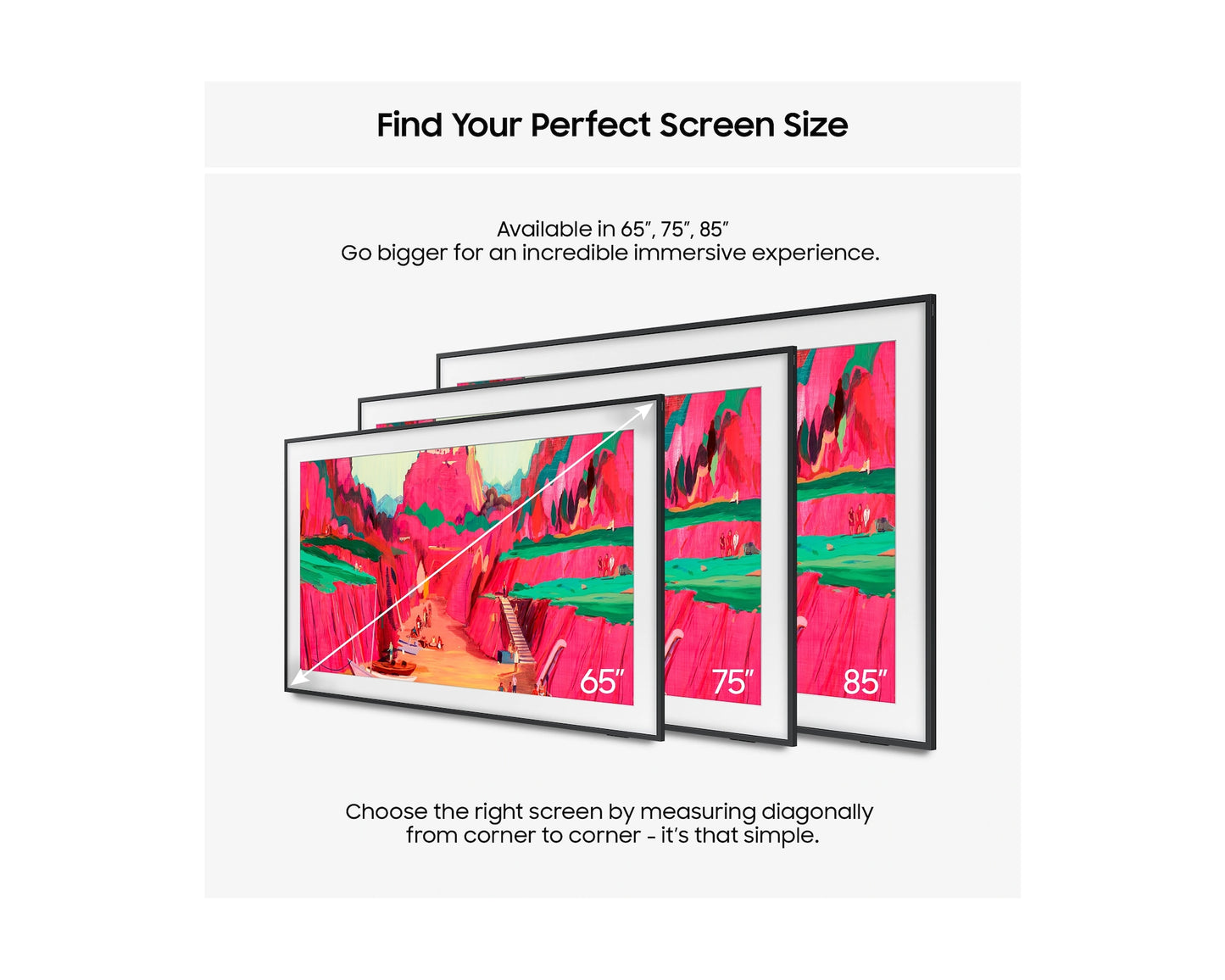 Samsung QE65LS03FWUXXU 65" The Frame Pro Neo QLED 4K Vision AI Smart TV (2025)