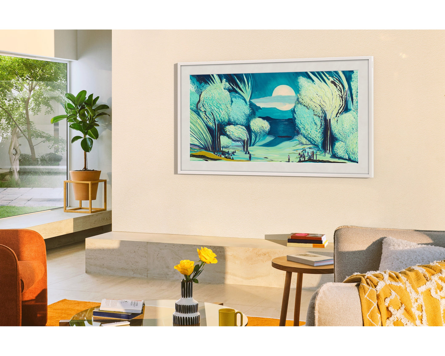 Samsung QE65LS03FAUXXU 65" The Frame QLED 4K Vision AI Smart TV (2025)