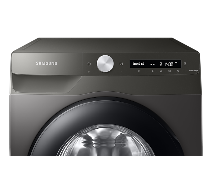 Samsung Series 5+ Auto Dose WW90T534DAN/S1 Washing Machine, 9kg 1400rpm, Inox