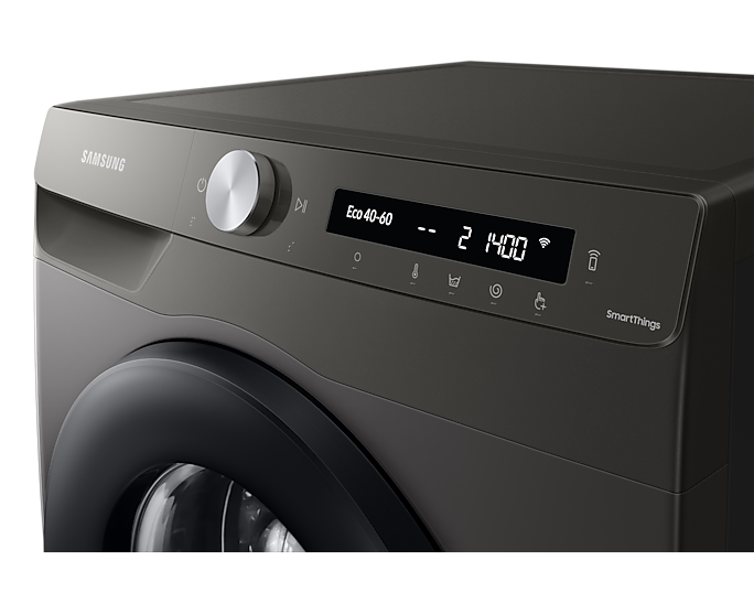 Samsung Series 5+ Auto Dose WW90T534DAN/S1 Washing Machine, 9kg 1400rpm, Inox