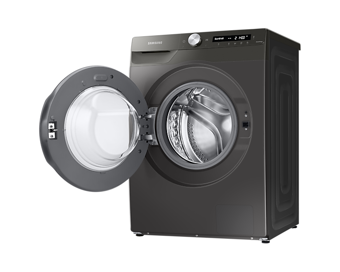 Samsung Series 5+ Auto Dose WW90T534DAN/S1 Washing Machine, 9kg 1400rpm, Inox