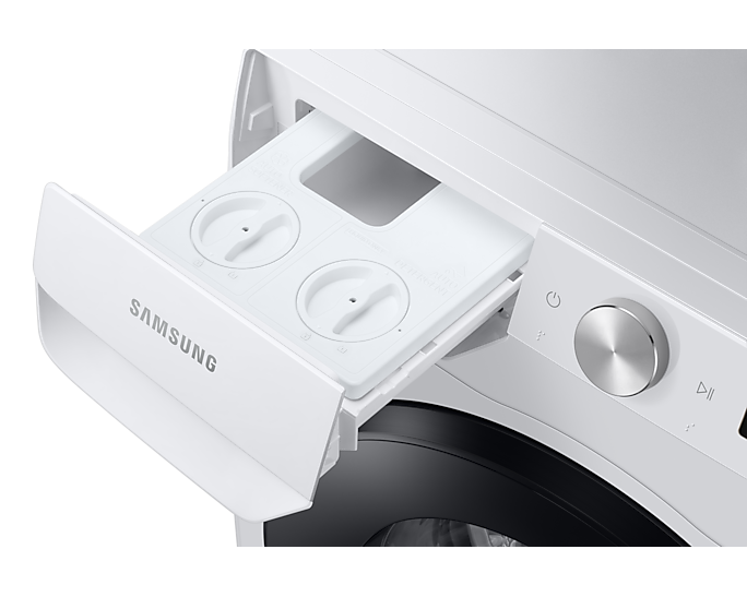 Samsung Series 5+, WW90T534DAN/S1 with ecobubble™, Washing Machine, 9 kg 1400 rpm, Inox