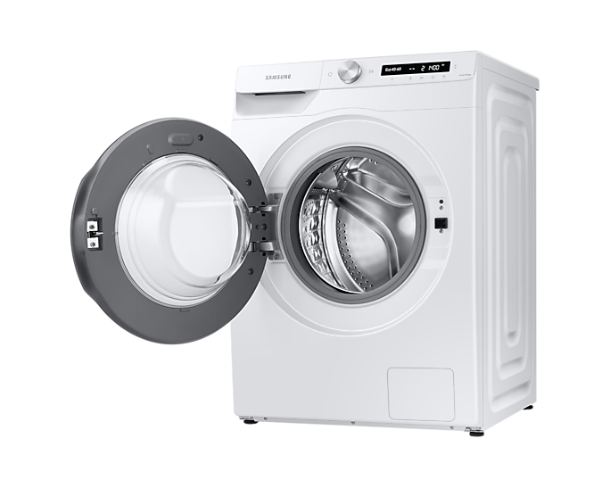 Samsung Series 5+, WW90T534DAN/S1 with ecobubble™, Washing Machine, 9 kg 1400 rpm, Inox