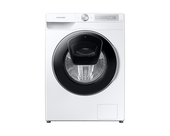 Samsung Series 6+ Auto Dose WW90T684DLH/S1 with EcoBubble™, Washing Machine, 9kg 1400rpm, White