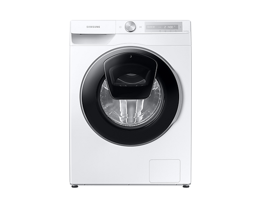 Samsung Series 6+ Auto Dose WW90T684DLH/S1 with EcoBubble™, Washing Machine, 9kg 1400rpm, White