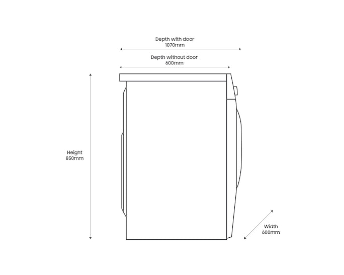 Samsung WD90DG5B15BEEU Washer Dryer Series 5 AI Energy 9KG & 6KG