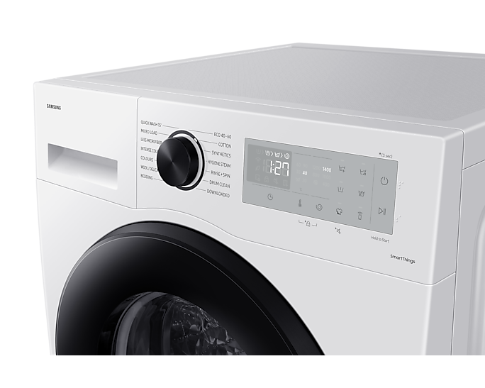 Samsung Series 5 ecobubble™ with SmartThings Washing Machine, 9kg 1400rpm - WW90CGC04DAHEU