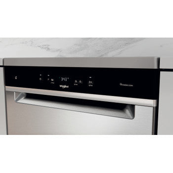 Whirlpool Supreme Clean WFC 3C33 PF X UK Dishwasher - Stainless Steel